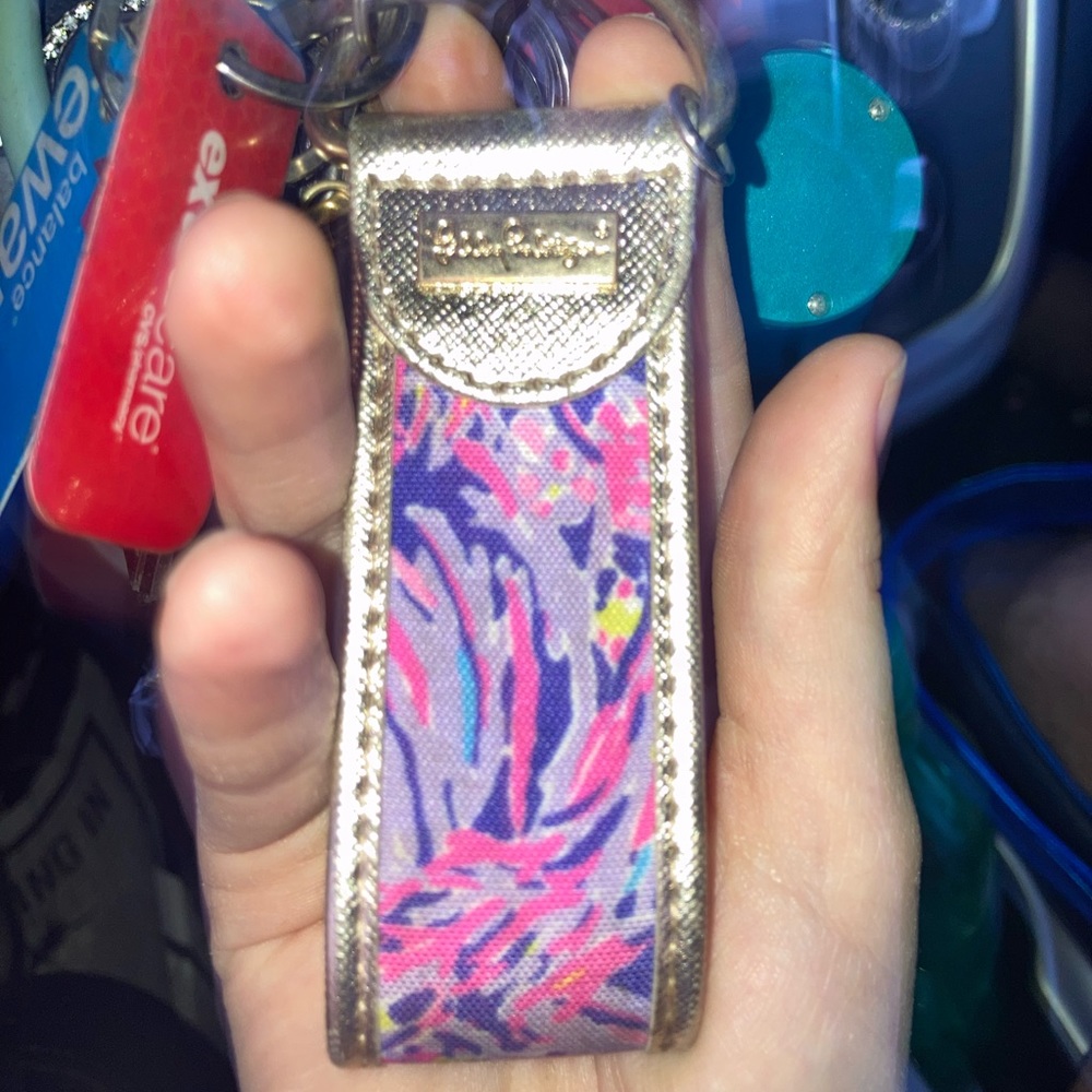 Lilly Pulitzer Shrimply Chic Keychain